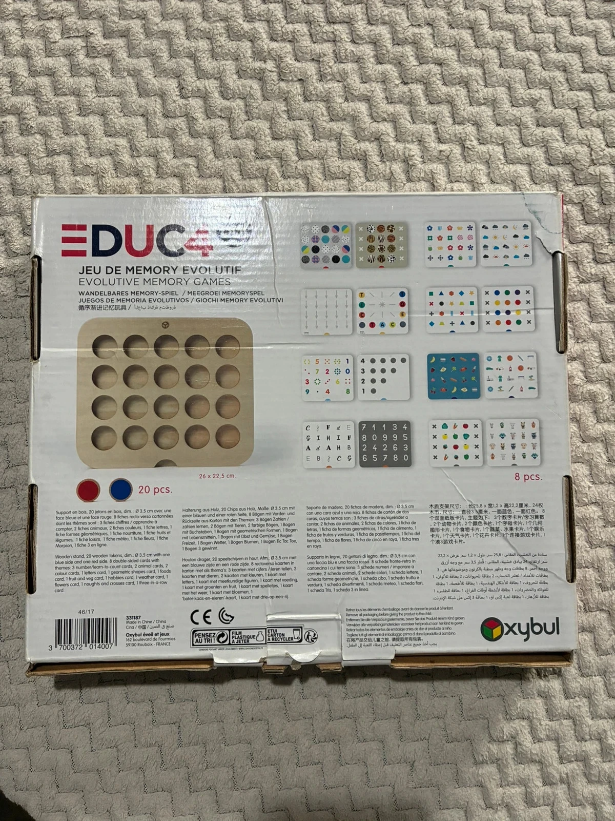 Jeu de Memory Evolutif Educ4bul – photo 3